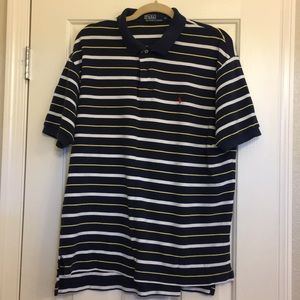 Men’s Striped Ralph Lauren Polo